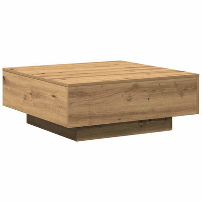 Coffee Table Artisan oak 80 x 80 x 31 cm Engineered wood