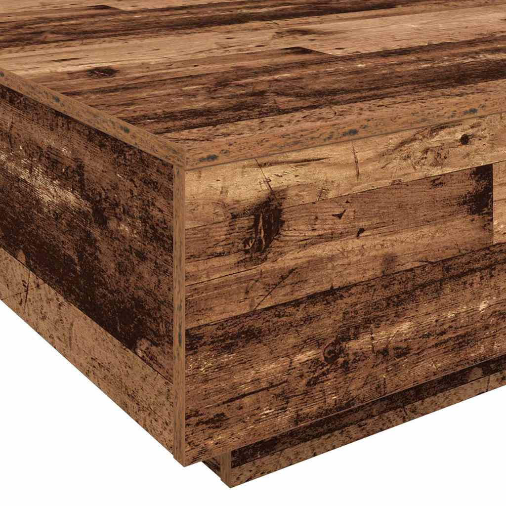 Coffee Table Old Wood 85 x 55 x 31 cm Engineered Wood