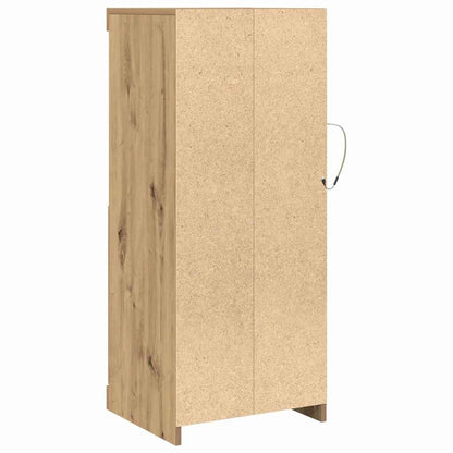 LED Sideboard Artisan Oak 41 x 37 x 100 cm Engineered Wood