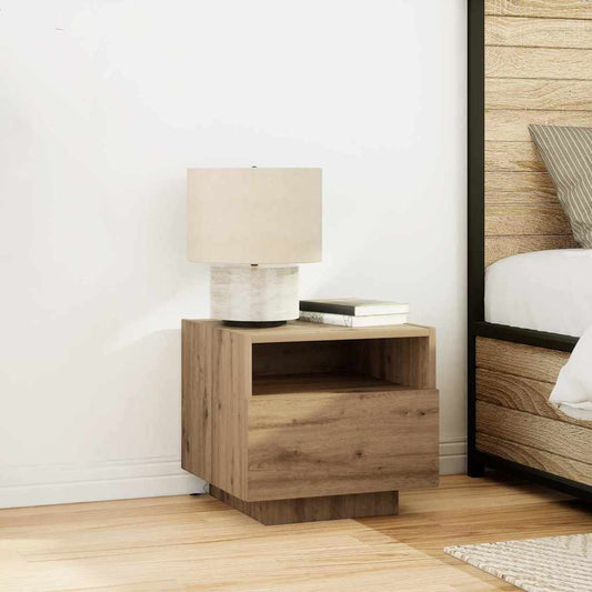 Bedside Cabinet 2 pcs Artisan Oak 40 x 39 x 37 cm