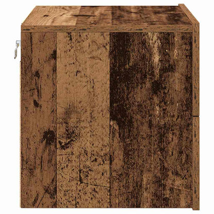 Bedside Cabinet Old Wood 50 x 39 x 41 cm Engineered Wood