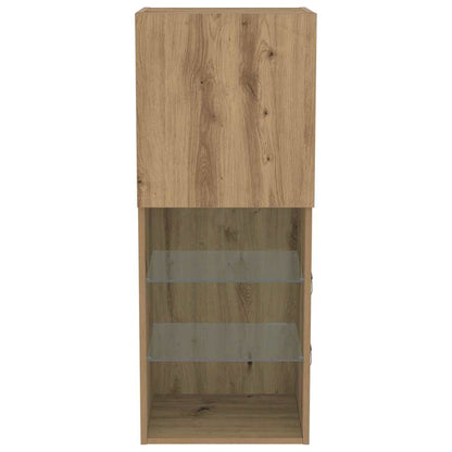 TV Cabinet Set 40.5 x 30 x 102 cm Artisan Oak Engineered Wood