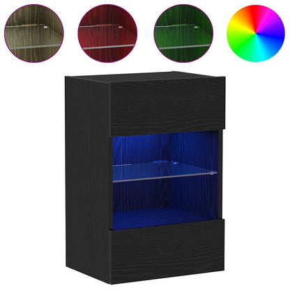 TV Cabinet Set Black 40 x 30 x 60.5 cm Engineered Wood