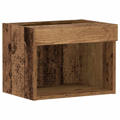 TV Cabinet Set 40 x 30 x 30 cm Old Wood Engineered Wood
