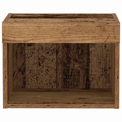 TV Cabinet Set 2 pcs Old Wood 40 x 30 x 30 cm Engineered Wood