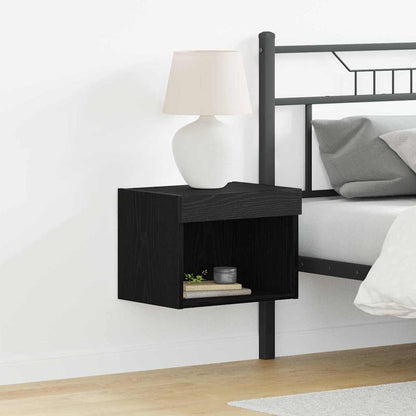 TV Cabinet Set 2 pcs Black Oak 40 x 30 x 30 cm Engineered Wood