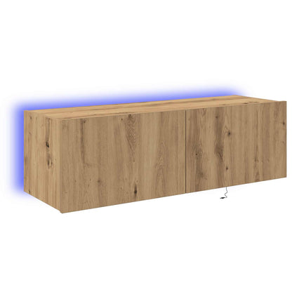 TV Wall Cabinet 100 x 35 x 31 cm Artisan Oak Engineered Wood