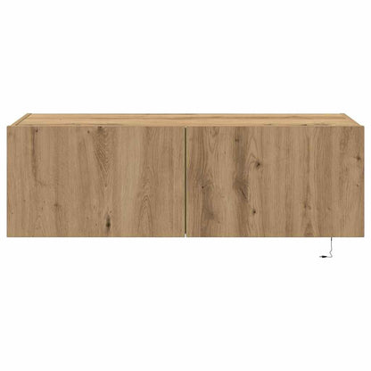 TV Wall Cabinet 100 x 35 x 31 cm Artisan Oak Engineered Wood