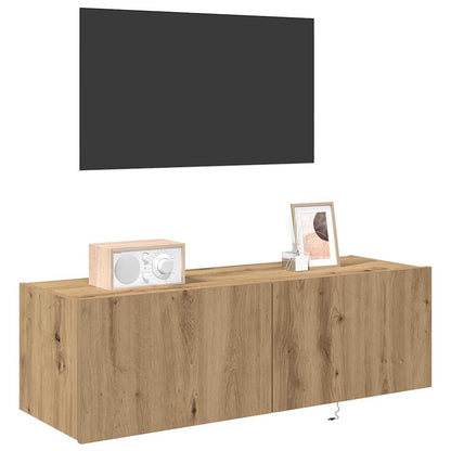 TV Wall Cabinet 100 x 35 x 31 cm Artisan Oak Engineered Wood