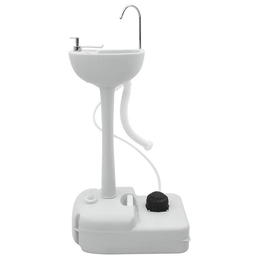 Camping Handwash Stand Grey 50.5 x 33 x 103 cm Plastic
