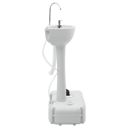 Camping Handwash Stand Grey 50.5 x 33 x 103 cm Plastic