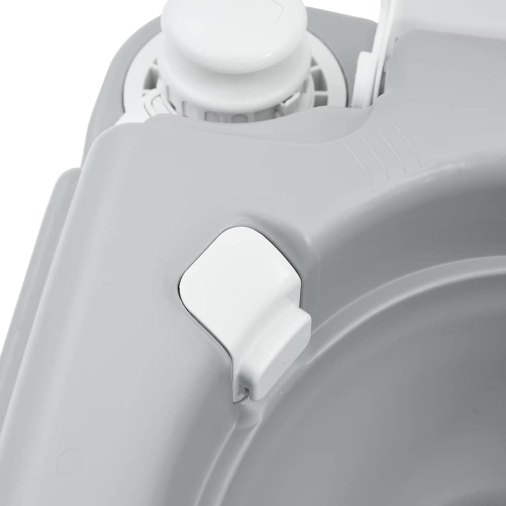 Camping Toilet Grey 41.5 x 36.5 x 42 cm