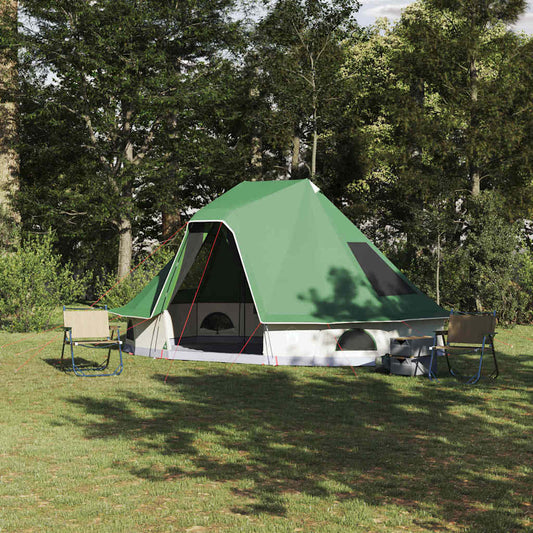 Tipi Tent 6-Person Green Taffeta