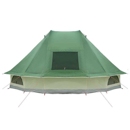 Tipi Tent with Roof Green 680 x 430 x 270 cm Taffeta