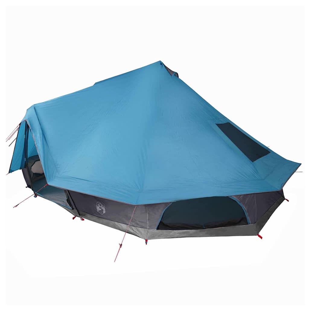 Tipi Tent with Roof Blue 680 x 430 x 270 cm Taffeta