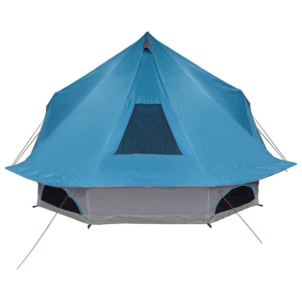 Tipi Tent with Roof Blue 680 x 430 x 270 cm Taffeta
