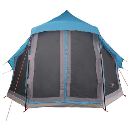 Tipi Tent with Roof Blue 404 x 370 x 270 cm Taffeta