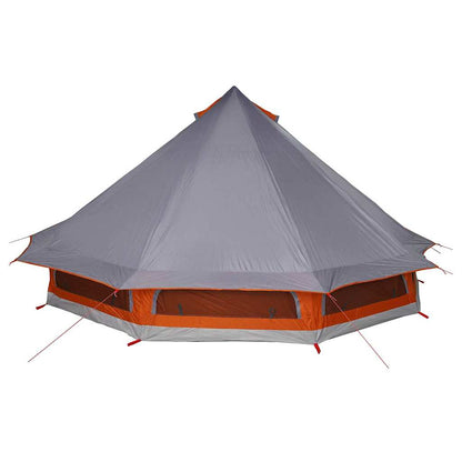Tipi Tent with Roof Grey and Orange 508 x 470 x 300 cm Taffeta