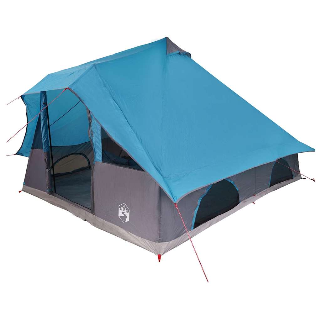 Tipi Tent with Roof Blue 358 x 296 x 258 cm Taffeta