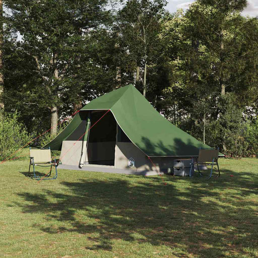 Tipi Tent 10-Person Green Taffeta