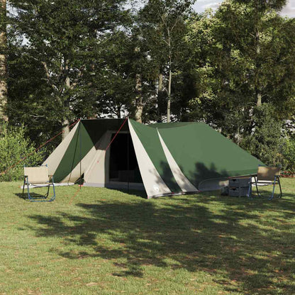 Tipi Tent with Roof Green 660 x 456 x 200 cm Taffeta
