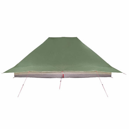Tipi Tent with Roof Green 660 x 456 x 200 cm Taffeta