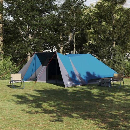 Tipi Tent with Roof Blue 660 x 456 x 200 cm Taffeta
