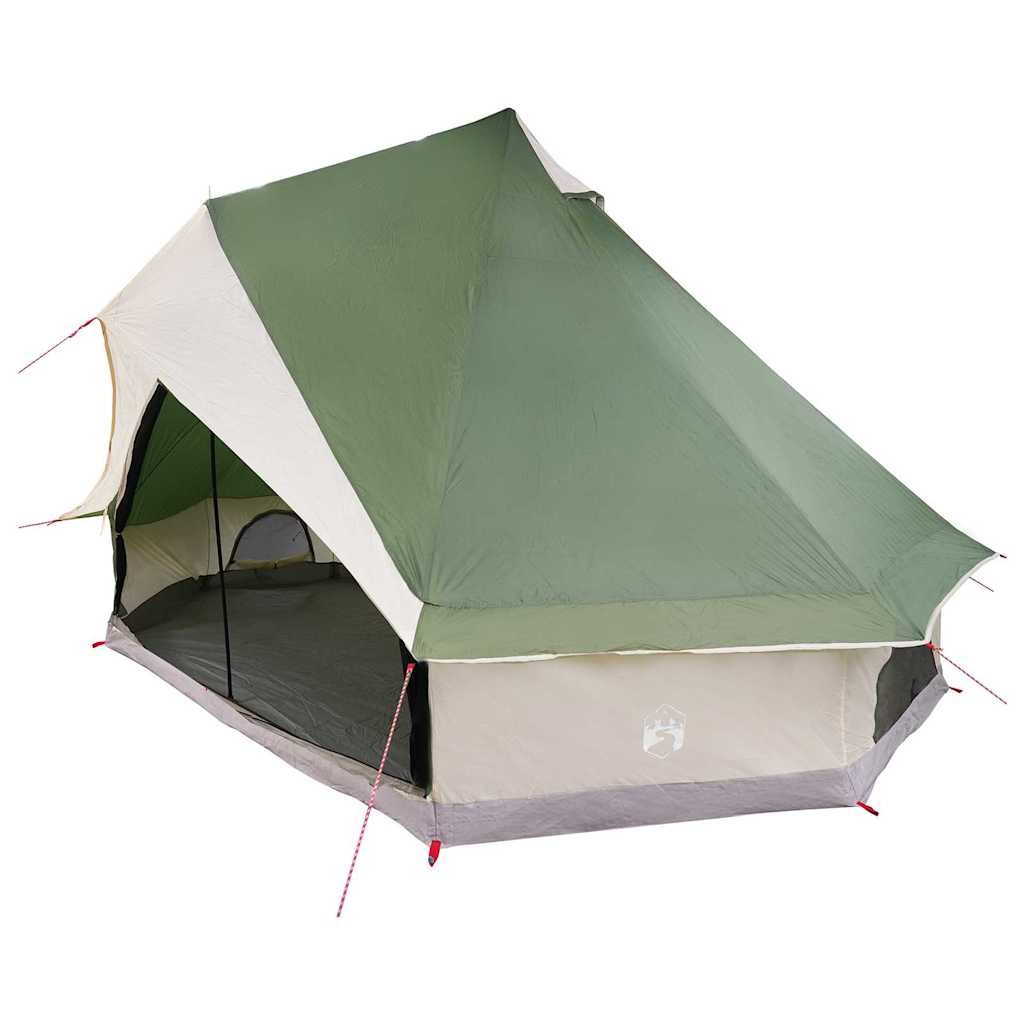 Tipi Tent with Roof Green 400 x 346 x 250 cm Taffeta