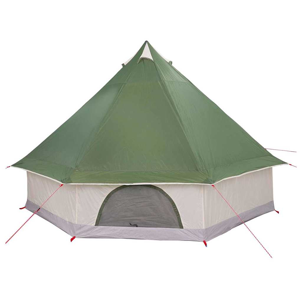 Tipi Tent with Roof Green 400 x 346 x 250 cm Taffeta