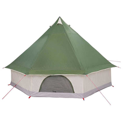 Tipi Tent with Roof Green 400 x 346 x 250 cm Taffeta