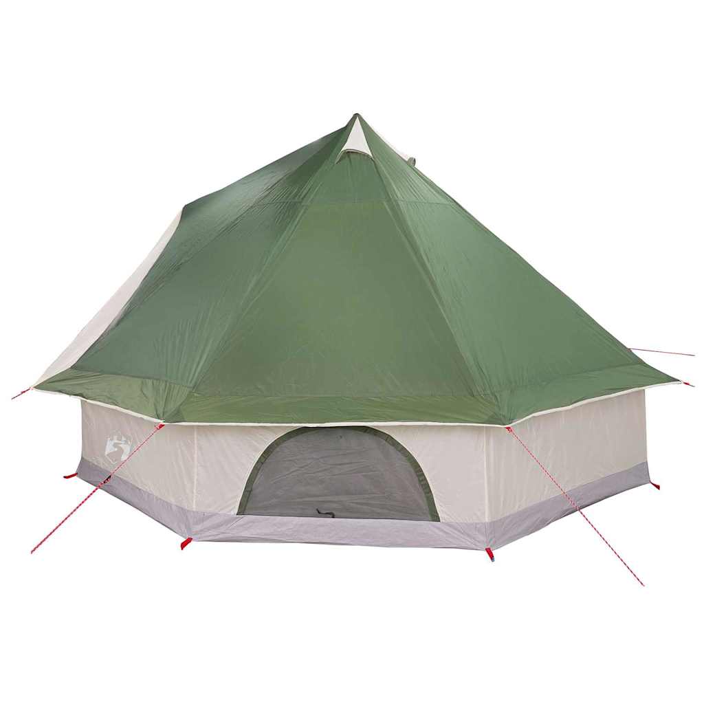 Tipi Tent with Roof Green 400 x 346 x 250 cm Taffeta