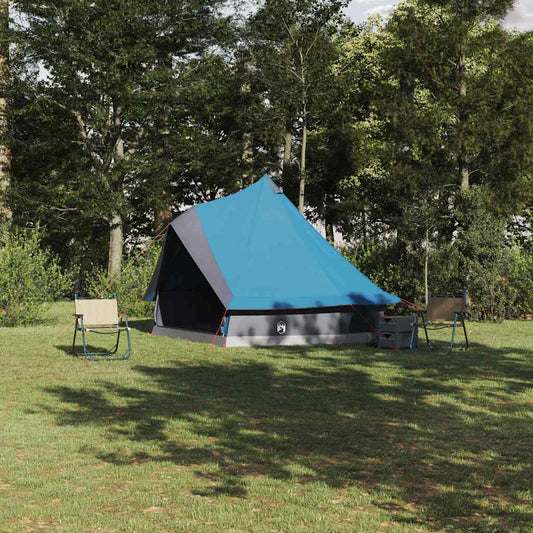 Tipi Tent 8-Person Blue Taffeta