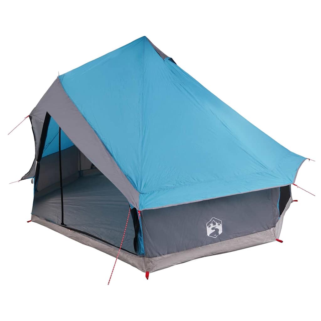 Tipi Tent with Roof Blue 400 x 346 x 250 cm Taffeta