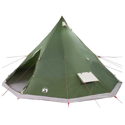 Tipi Tent with Roof Green 560 x 560 x 300 cm Taffeta