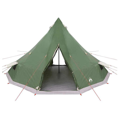 Tipi Tent with Roof Green 560 x 560 x 300 cm Taffeta