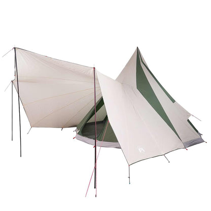 Tipi Tent with Roof Green 510 x 690 x 330 cm Taffeta
