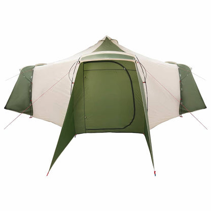 Tipi Tent with Roof Green 492 x 492 x 275 cm Taffeta