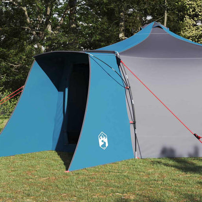 Tipi Tent with Roof Blue 492 x 492 x 275 cm Taffeta