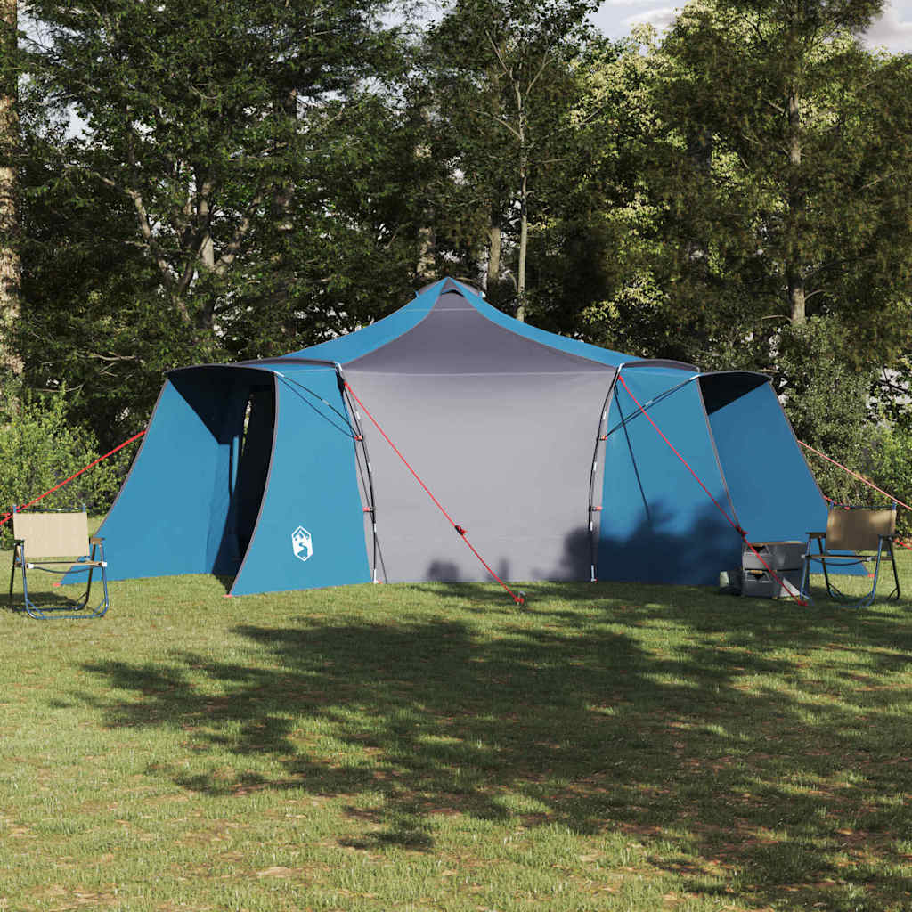 Tipi Tent with Roof Blue 492 x 492 x 275 cm Taffeta