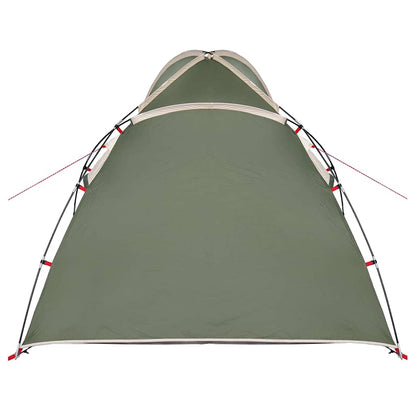 Cabin Tent with Roof Green 370 x 230 x 185 cm Taffeta