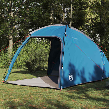 Cabin Tent with Roof Blue 370 x 230 x 185 cm Taffeta