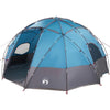 Tent with Roof with Air Vent Blue Large Polyester and fibreglass