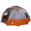 Tent with Roof Grey and orange Large Polyester and fibreglass