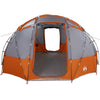 Tent with Roof Grey and orange Large Polyester and fibreglass