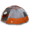Tent with Roof Grey and orange Large Polyester and fibreglass