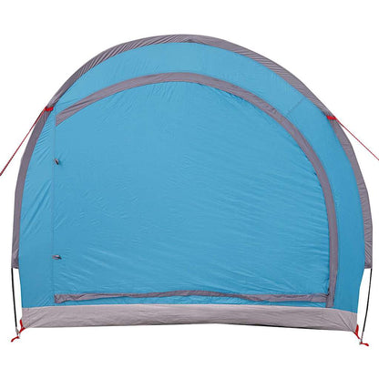 Bike Storage Tent with Roof Blue 256 x 222 x 182 cm Taffeta