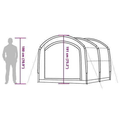 Tent with Roof with Storage Blue 268 x 240 x 191 cm Polyester