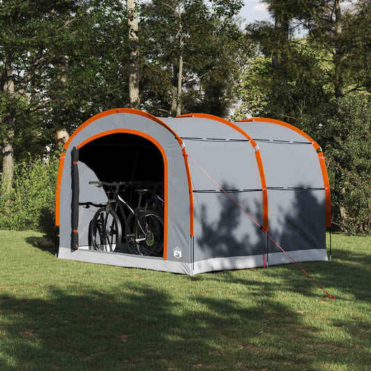 Tent 268 x 240 x 191 cm Waterproof Grey and orange Polyester
