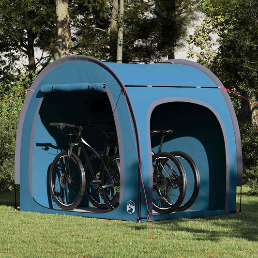 Bike Storage Tent 210 x 156 x 180 cm Waterproof Blue