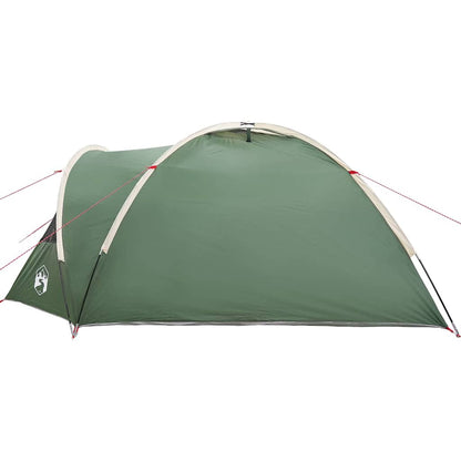 Dome Tent 4-Person 308 x 268 x 130 cm Waterproof Green Taffeta